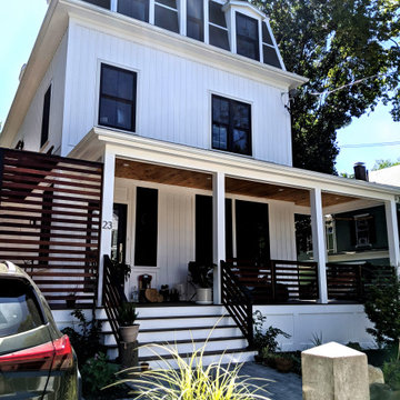 Entry Porch Second Empire Farmhouse
