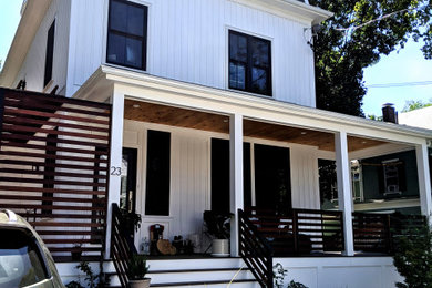Transitional porch idea