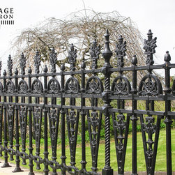 Heritage Cast Iron USA Gilberton Fence - Home Fencing And Gates