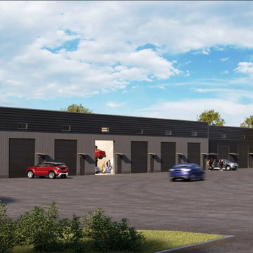 3D Rendering of Storage Condos