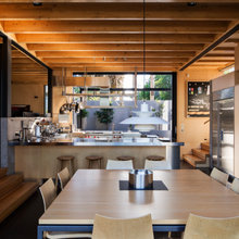 kitchen and arch