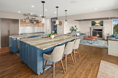 Kitchen - transitional kitchen idea in Seattle
