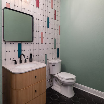Mid-Century Powder Bath