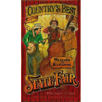 Vintage Signs Country's Best, 14x26