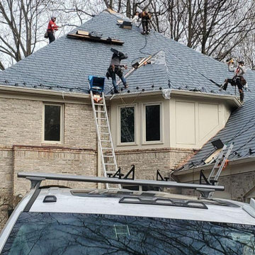 Synthetic Wood Shake Roof - Potomac, MD