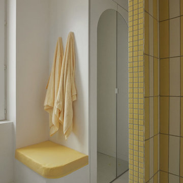 Conception de salle de bain buanderie marseillaise