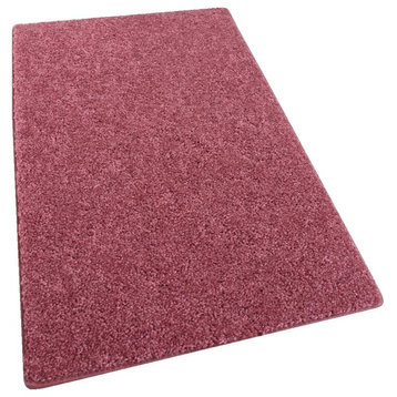 Round 7' Shaw, Om Ii Dusty Pink Rose Carpet Area Rugs