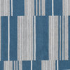 Boulder Indoor Outdoor Handwoven Stripe Blue Area Rug, Blue, 8x10