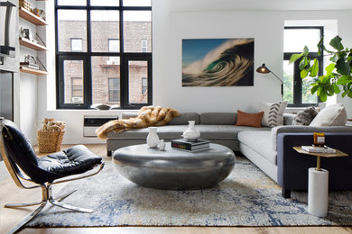 Photo of a family room in New York.