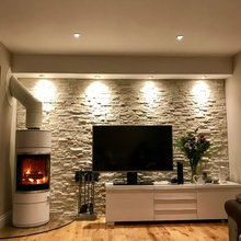 Stove and cladding