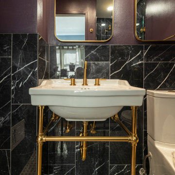 Art Deco Inspired Modern Bathroom Alexandria, VA