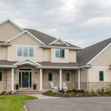 Bellevue Real Thin Stone Veneer Curb Appeal