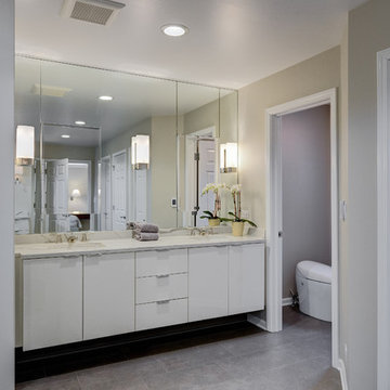 Radiant Renovation Master Bathroom Double Sink Vanity