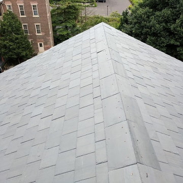Bethlehem PA Slate Roof Installation at the Moravian College