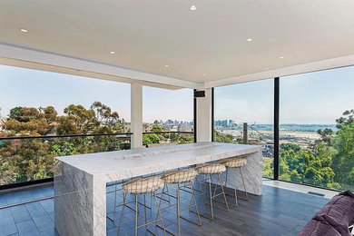 Dining room - contemporary dining room idea in San Francisco