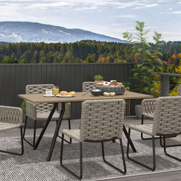 Enjoy Your Meal While Admiring the View on the Patio