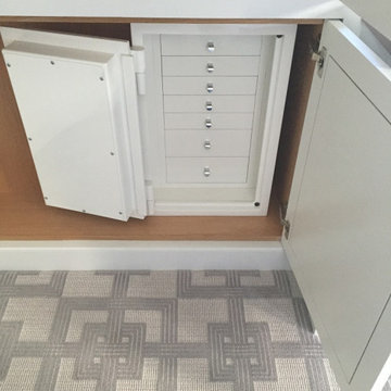 NYC safe inside cabinet
