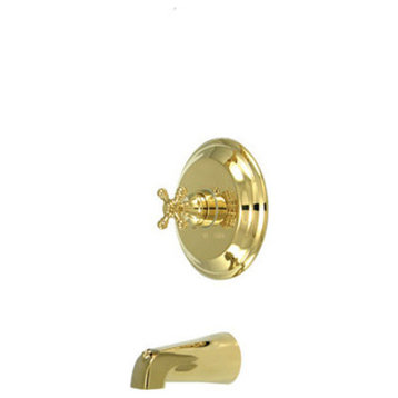 Kingston Brass KB263.BXTO Metropolitan Wall Mounted Bathtub - Polished Brass