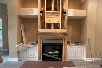 Inspiration for a living room remodel in Jacksonville
