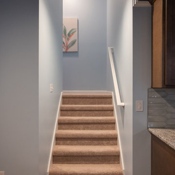 Finished Basement with Wet Bar and Half Bath in Commerce Twp, MI