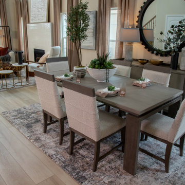 Organic Modern Dining Room in St. Jude Dream Home Colorado Springs 2025