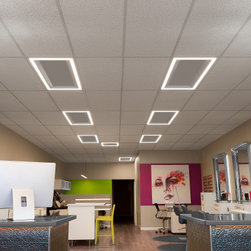 Hair Salon - Recessed Lighting
