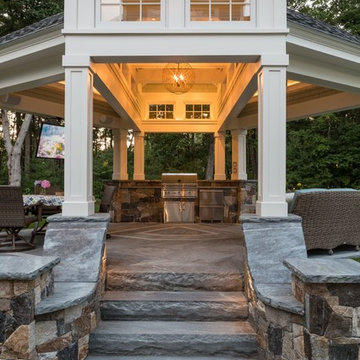 Ocean Heights Custom Outdoor Living Space