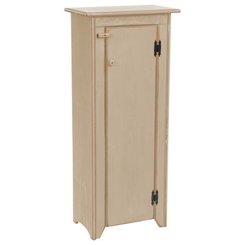 Farmhouse Pine Jelly Cupboard, Country Tan