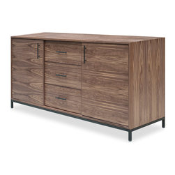 Brooklyn Heights Walnut Console - Entertainment Centers And Tv Stands