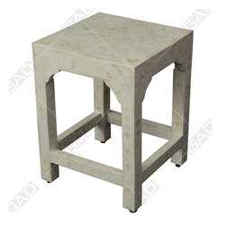 BONE INLAY NESTED STOOL - Furniture