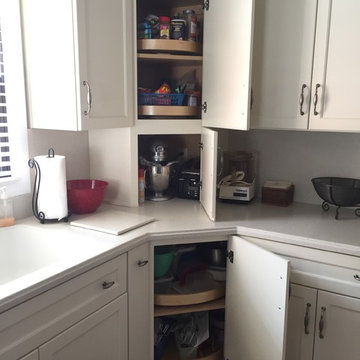 "Cotton" Painted Cabinetry