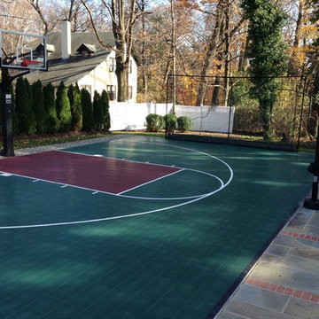 Backyard Basketball Court