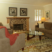 JOanne & Kristin/ Tile sizes & color for fireplace