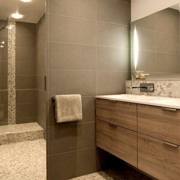 Salle de bain mosaïque