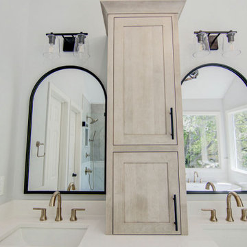 Classic & Clean Primary Bath Remodel Overland Park, KS