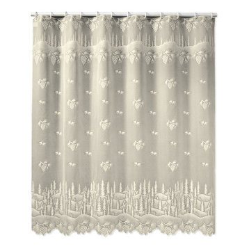 The 15 Best Rustic Shower Curtains For, Lake House Rules Shower Curtain