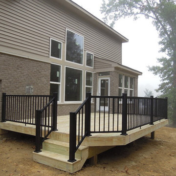 Pressure Treated Deck w/Aluminum Railing Milford, OH area
