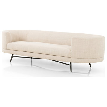 Carmela Sofa, 98", Irving Taupe