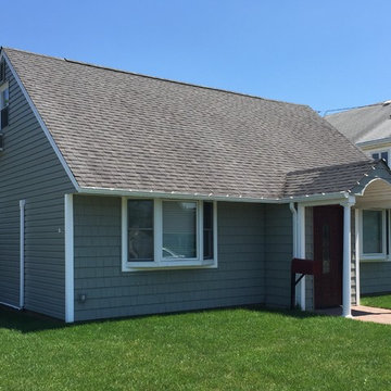 Massapequa Siding - Coastal Sage Shakes with Dutch Lap Sides
