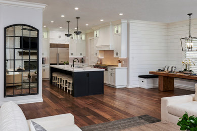 Inspiration for a french country home design remodel in Other