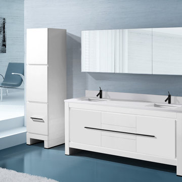 Vicenza 72" Double Bowl
