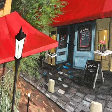 Paris Mural for Armstrong Family