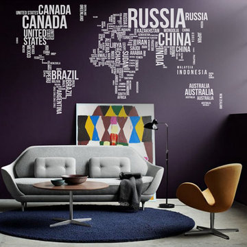 World map Wall decor