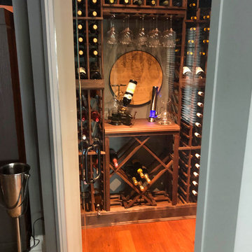 Custom Home Cellar with Vintner Series