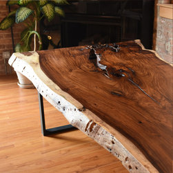 Rosewood Single Slab Table #122 - Dining Tables