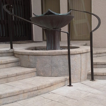 Exterior Iron Hand Rail