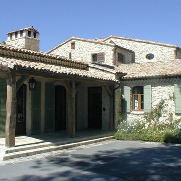 Antique Reclaimed French Mediterranean Roof-Tiles