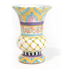 Taylor Vase - Hitchcock Field | MacKenzie-Childs - Vases
