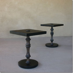 Modern Pedestal End Table - Side Tables And End Tables