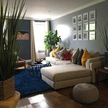 Living Room With Desk